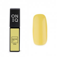 ONIQ, Гель-лак для покрытия ногтей - Pantone: Yellow iris OGP-006s (6 мл.)