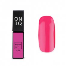 ONIQ, Гель-лак для покрытия ногтей - Pantone: Carmine Rose OGP-018s (6 мл.)