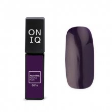 ONIQ, Гель-лак для покрытия ногтей - Pantone: Parachute Purple OGP-061s (6 мл.)