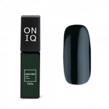 ONIQ, Гель-лак для покрытия ногтей - Pantone: Dark Green OGP-040s (6 мл.)