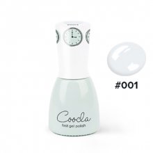 Coocla, Fast gel polish - Однофазный гель-лак White and Fluffy №CIN-001 (6 мл.)