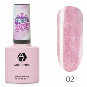 AdriCoco, Sweet Top - Топ перламутровый без л/с №02 Малиновая мамба (8 мл)
