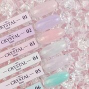 Луи Филипп, Каучуковая камуфлирующая база с шиммером - Rubber Base Crystal №01 (15 g)