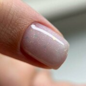 Луи Филипп, Каучуковая камуфлирующая база с шиммером - Rubber Base Crystal №04 (15 g)