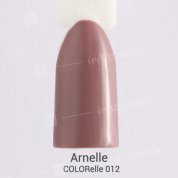 Arnelle, Гель-лак COLORelle - Кофе с молоком №012 (7 мл.)