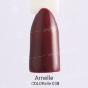 Arnelle, Гель-лак COLORelle - Модный марсала №038 (7 мл.)