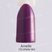 Arnelle, Гель-лак COLORelle - Пурпурный фиолент №064 (7 мл.)