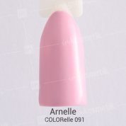 Arnelle, Гель-лак COLORelle - Астра пинк №091 (7 мл.)