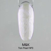 M&K, Топ с эффектом втирки без липкого слоя - Pearl №03 (10 мл)