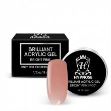Hypnose, Brilliant Acrylic Gel - Bright Pink №1 (15 мл.)