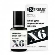eXtreme look, Клей для наращивания ресниц «X6» (3 мл.)