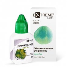eXtreme look, Обезжириватель для ресниц - Green Tea (15 мл.)