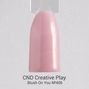 CND Creative Play, Гель-лак - Blush On You №406 (15 мл., арт. 92389)