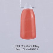 CND Creative Play, Гель-лак - Peach Of Mind №423 (15 мл., арт. 92383)