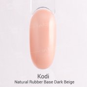 Kodi, Natural Rubber Base - Каучуковая цветная база, Dark Beige (12 ml.)