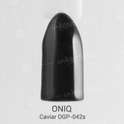 ONIQ, Гель-лак для покрытия ногтей - Pantone: Caviar OGP-042s (6 мл.)