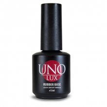 Uno Lux, Rubber Base - Базовое каучуковое покрытие (15 мл.)