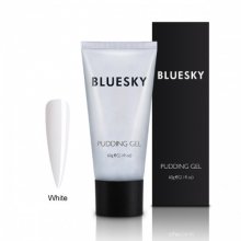 Bluesky, Pudding Gel White - Полигель белый (60 ml.)