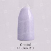 Grattol, Гель-лак LS - Onyx №010 (9 мл.)
