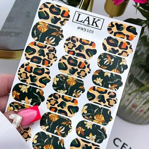 LAK Nails, Плёнки для маникюра №WS103