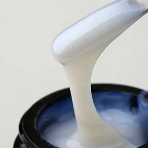 BSG, Жёсткий гель для наращивания Confiture №10 - Прозрачный молочный с перламутром (высокая вязкость, 13 г)