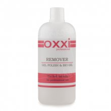 OXXI, Remover Gel - Жидкость для снятия гель-лака, геля, био-геля и акрила (500 мл.)