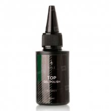 POLE, Top gel polish Rubber - Закрепитель для гель-лака, с липким слоем (каучук, 50 мл.)