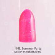 TNL, Гель-лак Summer Party - Sex on the beach №02 (10 мл.)