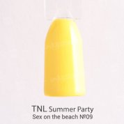 TNL, Гель-лак Summer Party - Sex on the beach №09 (10 мл.)