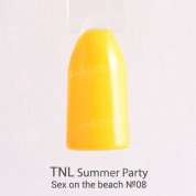 TNL, Гель-лак Summer Party - Sex on the beach №08 (10 мл.)