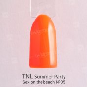 TNL, Гель-лак Summer Party - Sex on the beach №05 (10 мл.)