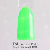 TNL, Гель-лак Summer Party - Sex on the beach №12 (10 мл.)