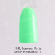 TNL, Гель-лак Summer Party - Sex on the beach №11 (10 мл.)