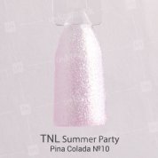 TNL, Гель-лак Summer Party - Pina Colada №10 (10 мл.)
