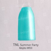 TNL, Гель-лак Summer Party - Mojito №03 (10 мл.)