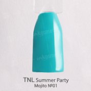 TNL, Гель-лак Summer Party - Mojito №01 (10 мл.)