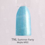 TNL, Гель-лак Summer Party - Mojito №02 (10 мл.)