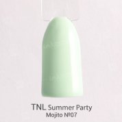TNL, Гель-лак Summer Party - Mojito №07 (10 мл.)