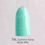 TNL, Гель-лак Summer Party - Mojito №06 (10 мл.)