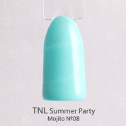 TNL, Гель-лак Summer Party - Mojito №08 (10 мл.)