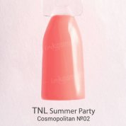 TNL, Гель-лак Summer Party - Cosmopolitan №02 (10 мл.)