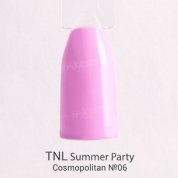 TNL, Гель-лак Summer Party - Cosmopolitan №06 (10 мл.)