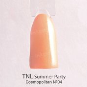 TNL, Гель-лак Summer Party - Cosmopolitan №04 (10 мл.)