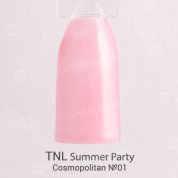 TNL, Гель-лак Summer Party - Cosmopolitan №01 (10 мл.)