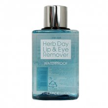 The Face Shop, Herb Day Lip&Eye Make Up Remover Waterproof - Ср-во для снятия водост.макияжа с губ и глаз (130 мл.)