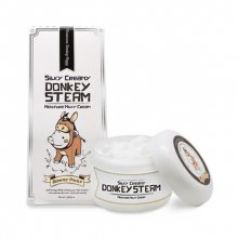 Elizavecca, Silky Creamy Donkey Steam Moisture Milky Cream - Крем для лица на основе ослиного молока (100 мл.)