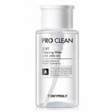 TONY MOLY, Pro Clean Soft  Cleansing Water - Очищающая вода для снятия макияжа (200 мл.)