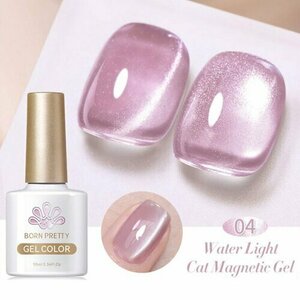Born Pretty, Гель-лак Water Light Cat Magnetic Gel WL-04 (58465-04, 10 мл)