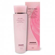 3W CLINIC, Flower Effect Extra Moisture Skin Softener - Скин-тоник для лица (увлажнение, 150 мл.)