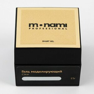 Monami, Жесткий гель для моделирования - Smart Clear (15 г)